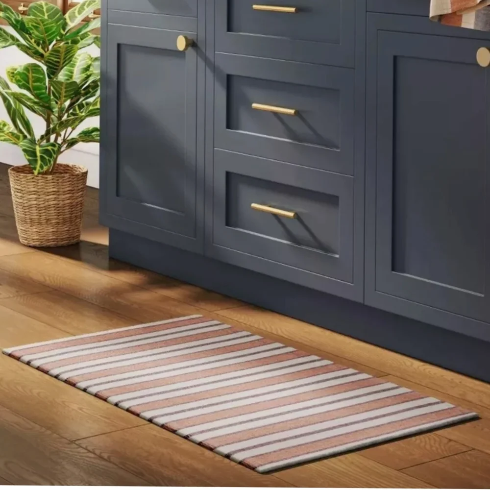 Threshold NWT Harvest Stripe Cotton Kitchen Rug 20